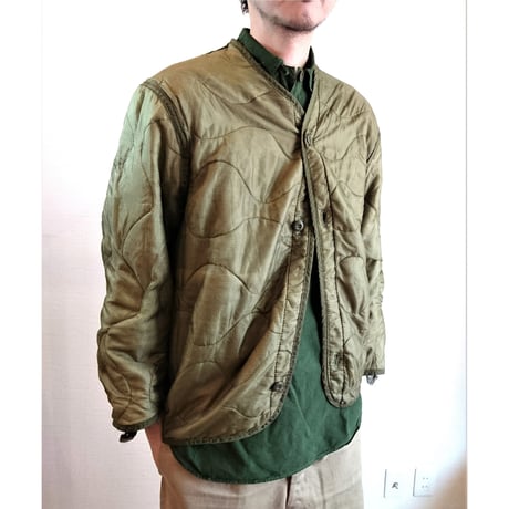 【US. Army M-65 Field Jacket Quilting Liner Used】アメリカ軍 M-65 フィールドジャケット キルティングライナー Used