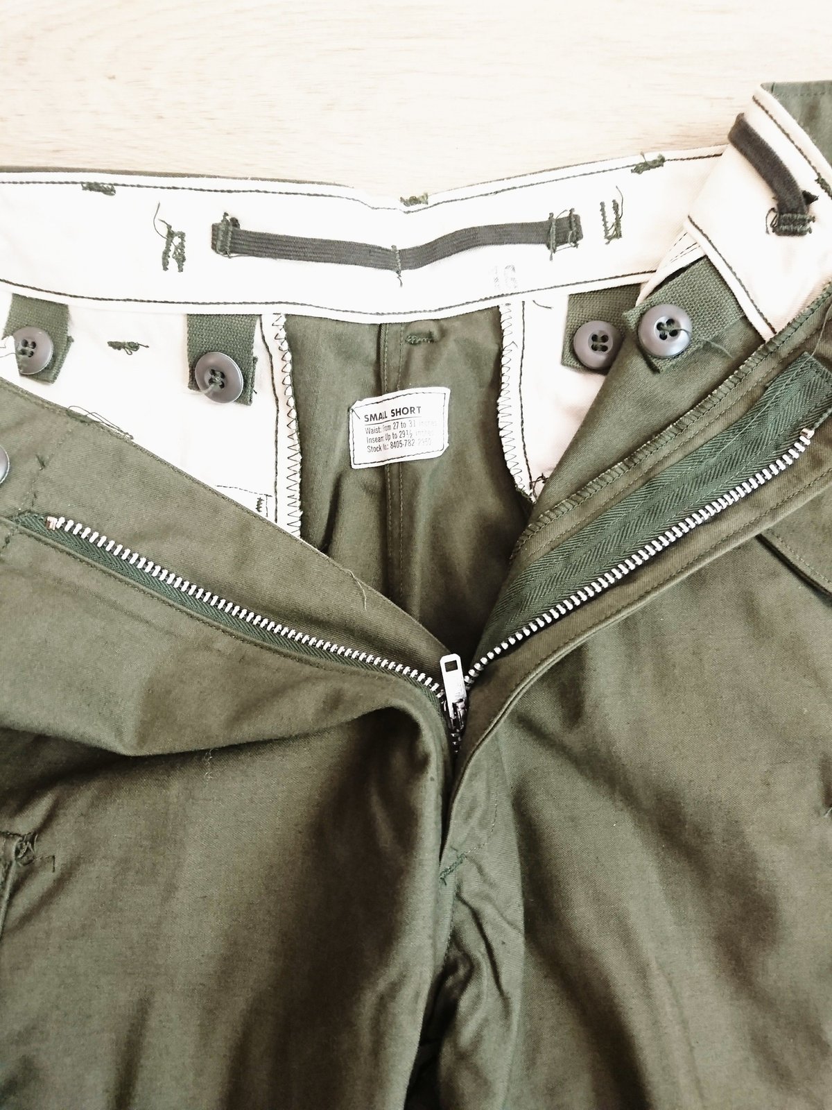 60s m65 フィールドカーゴパンツ オリーブ 初期 US.Army M-65 Field pants Early Model 60´S Dead