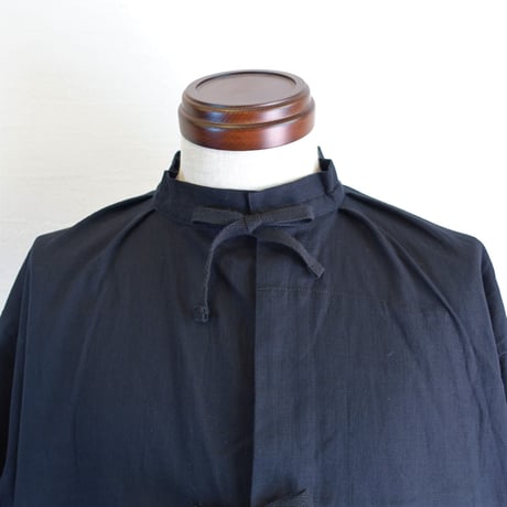 【ARMY TWILL/アーミーツイル】Cotton Slab Smock コットンスラブ スモック　ブラック
