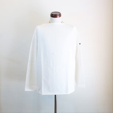 【SAINT JAMES/セントジェームス】OUESSANT SHIRT ウエッソン シャツ　ホワイト