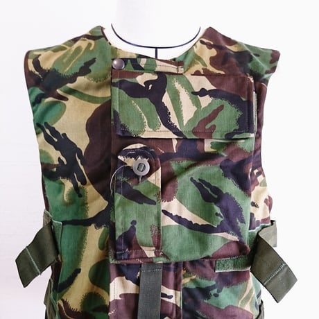【British Army 90's Body Armor Vest DPM DeadStock】イギリス軍 90's ボディーアーマーベスト DPM DeadStock　カモフラージュ