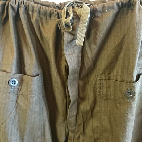 【Czech Army 80's Cook Pants DeadStock】チェコ軍 80's コックパンツ DeadStock