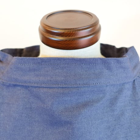【Newlyn Smocks/ニューリン スモック】Round Neck Smocks　ラウンドネックスモック　デニム
