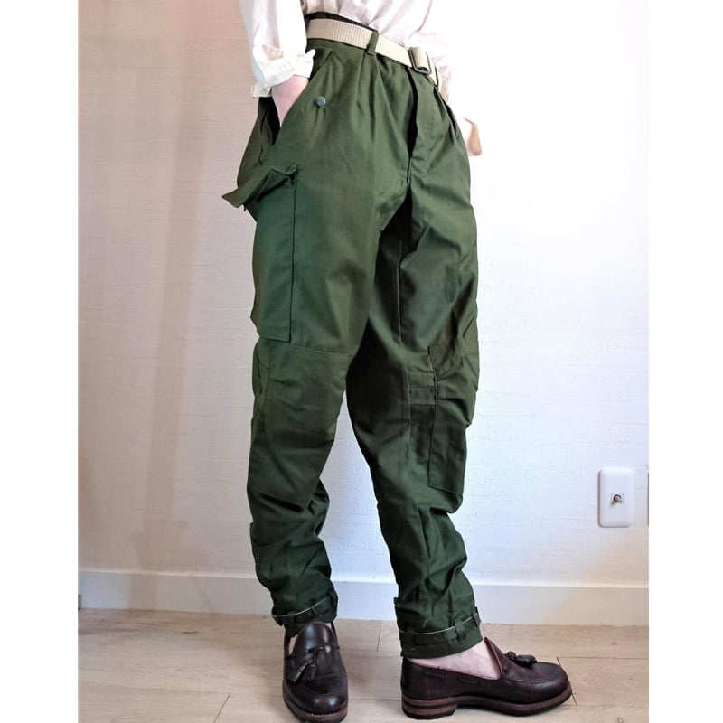 ビンテージ スウェーデン軍 M-59 カーゴパンツ C50 ミリタリー 60's スウェーデン軍 M59 カーゴパンツ C50サイズ (Dead Stock