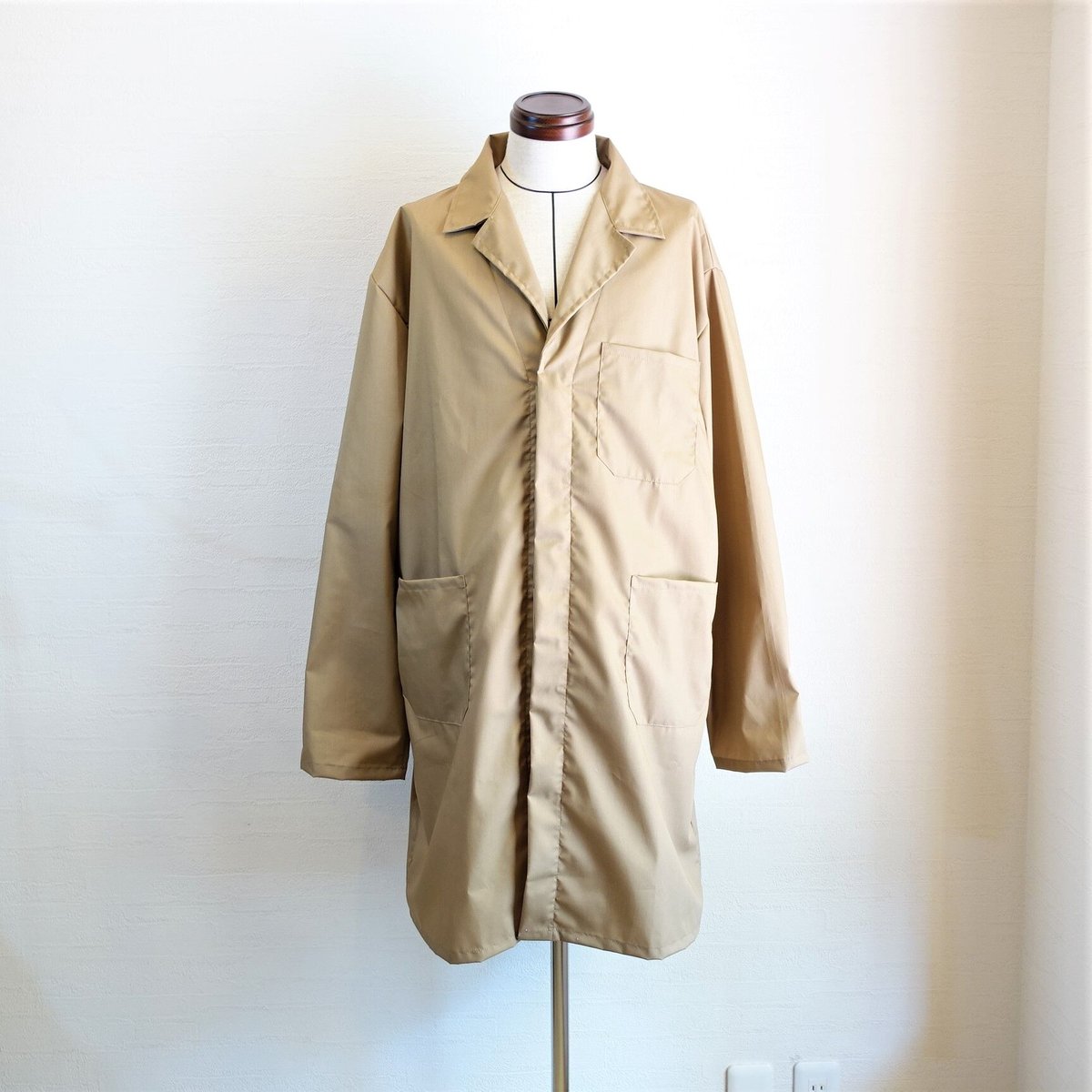 Massaua/マッサワ】 Work Coat ワークコート ベージュ | GROWER