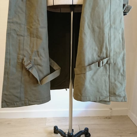 【French Army M-35 MotorCycle Coat  Deadstock】フランス軍  M-35 モーターサイクルコート  DeadStock