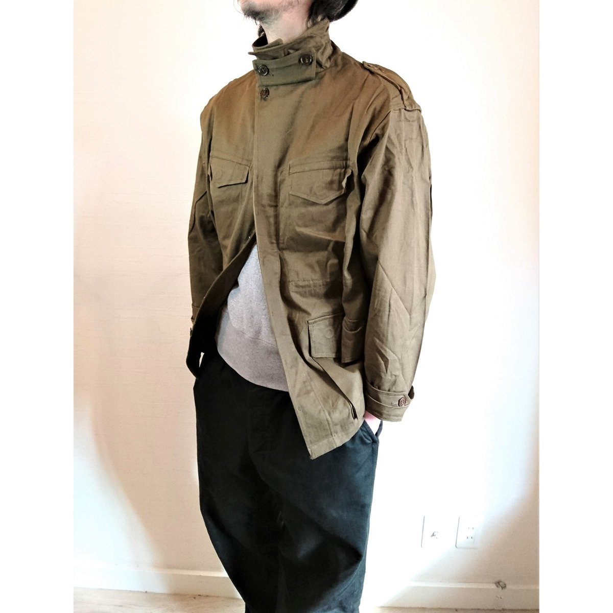 後期モデル【French Army M-47 Field Jacket Late Model