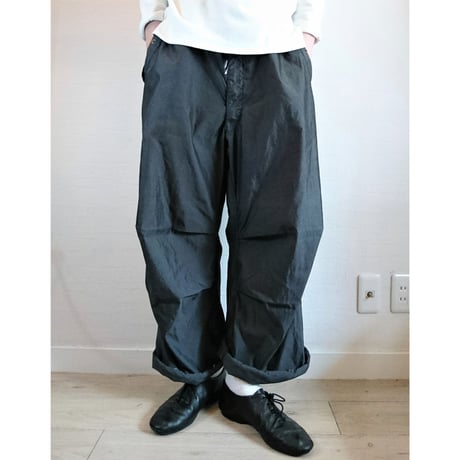 【US.Army Snow Camo Pants Remake Pocket DeadStock】アメリカ軍  スノーカモパンツ リメイクポケット 後染めブラック  DeadStock