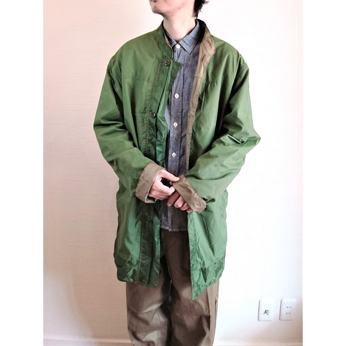 Netherlands Army GORE-TEX Liner Coat Used Sol