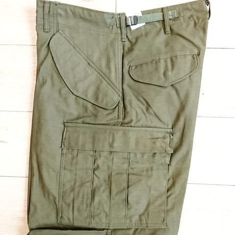 【US.Army M-65 Field pants Early Model 60´S Dead stock】　アメリカ軍 M-65 初期型  Small/Short  Dead stock