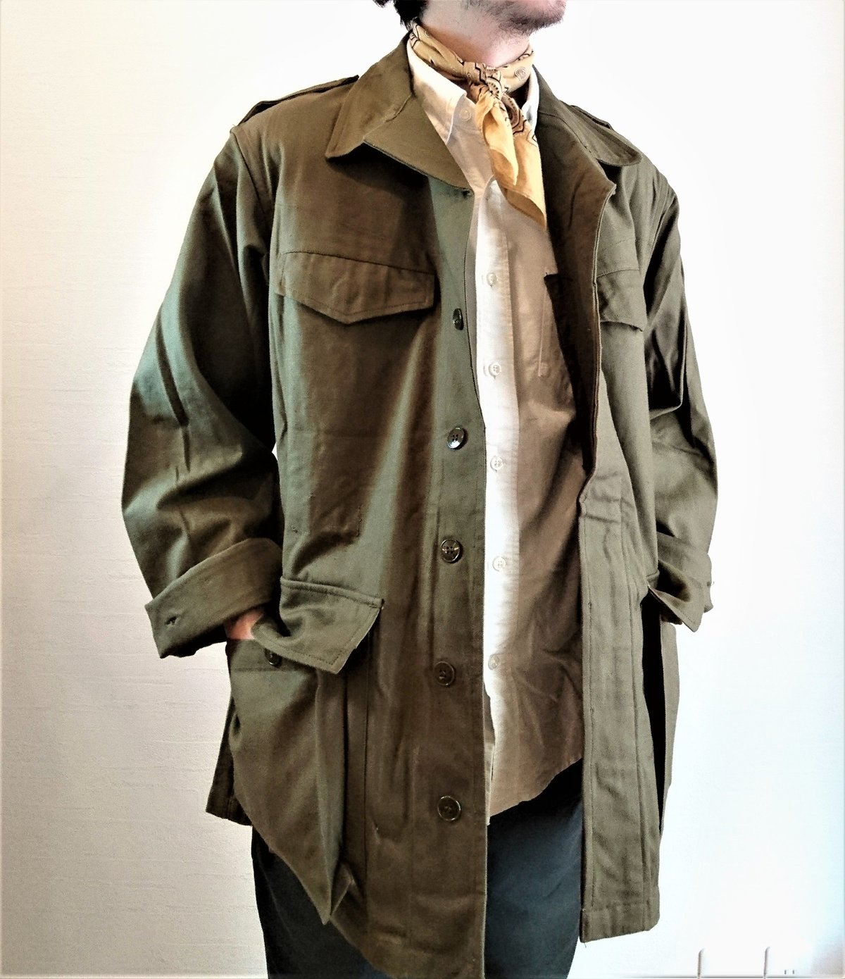 前期モデル【French Army M-47 Field Jacket Early Model