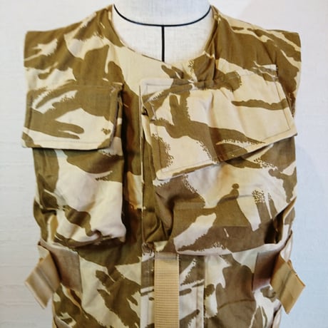 【British Army 90's Body Armor Vest DPM DeadStock】イギリス軍 90's ボディーアーマーベスト DPM DeadStock　サンドカモフラージュ