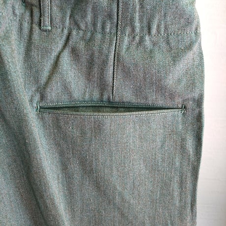 【Swedish Army 50's Prisoner Pants DeadStock】 スウェーデン軍 50's プリズナーパンツDeadStock