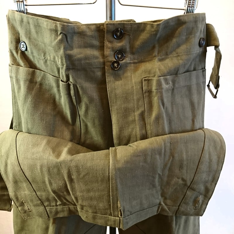 French Army 40's M-38 Motorcycle Pants DeadSto French Army 40's M-38 Motorcycle Pants DeadSto