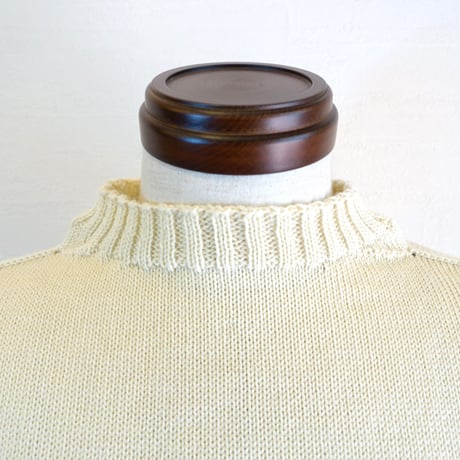 【 Guernsey Woollens/ガンジーウーレンズ】TRADITIONAL GUERNSEY SWEATER トラディショナル ガンジーセーター　クリーム