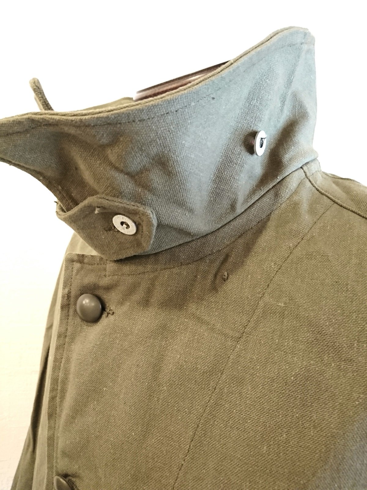 French Army M-35 MotorCycle Coat Deadstock】フラ