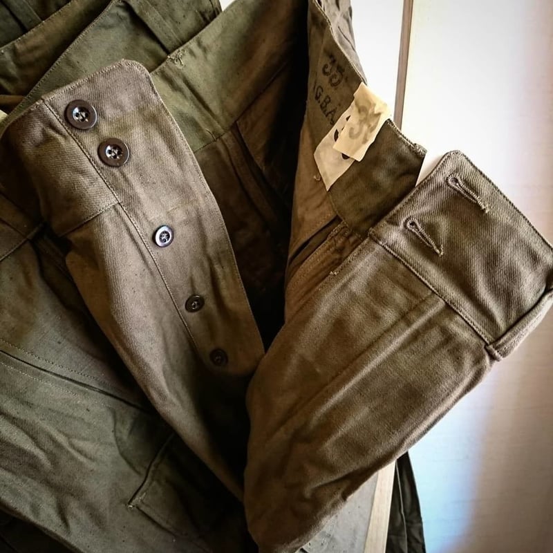 French Army M-47 Cargo Pants Early Model DeadS
