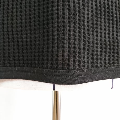 【Tieasy AUTHENTIC CLASSIC/ティージーオーセンティッククラシック】SUPER THERMAL CREW  スーパーサーマルクルー　ブラック