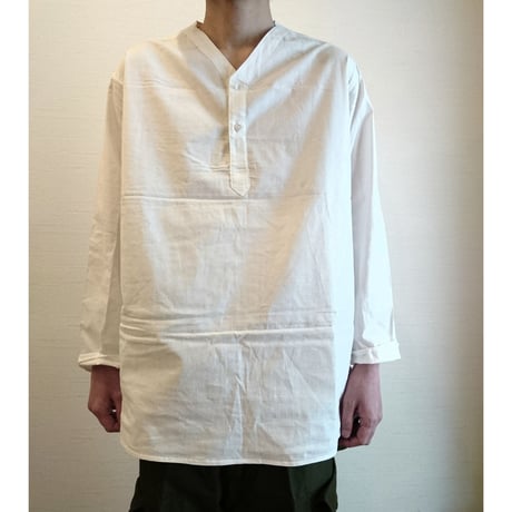 【Russian Military Sleeping Shirt Henley Neck DeadStock】ロシア軍 スリーピングシャツ ヘンリーネック DeadStock