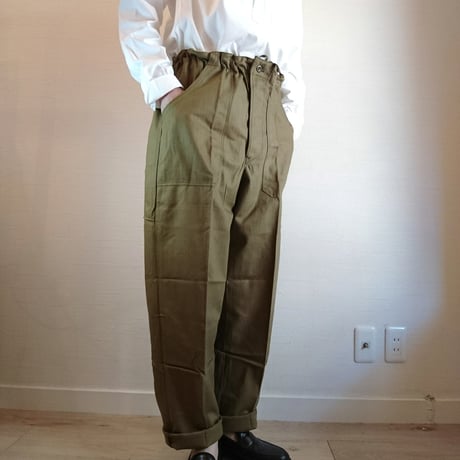 【Czech Army 80's Easy Pants DeadStock】チェコ軍 80's イージーパンツ DeadStock