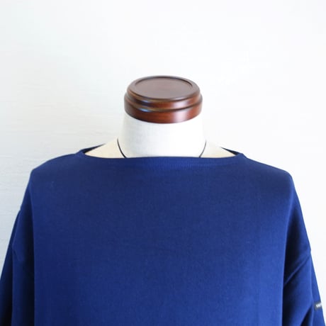 【SAINT JAMES/セントジェームス】OUESSANT SHIRT ウエッソン シャツ　ネイビー