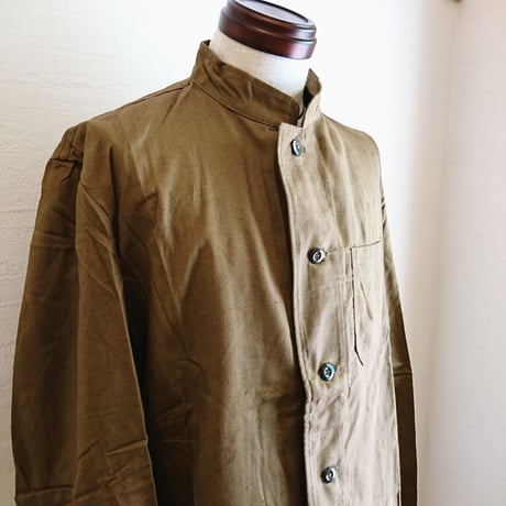 【Czech Army 50's MaoCollor Jacket DeadStock】チェコ軍 50'sマオカラー ジャケットDeadStock