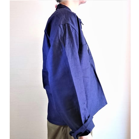 【Swedish Army 40's Pullover Jacket DeadStock 】スウェーデン軍 40's プルオーバージャケット  DeadStock