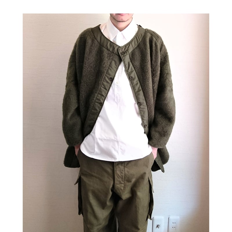 フランス軍 M-64 フィールドパーカー ライナー付き 120C 70s