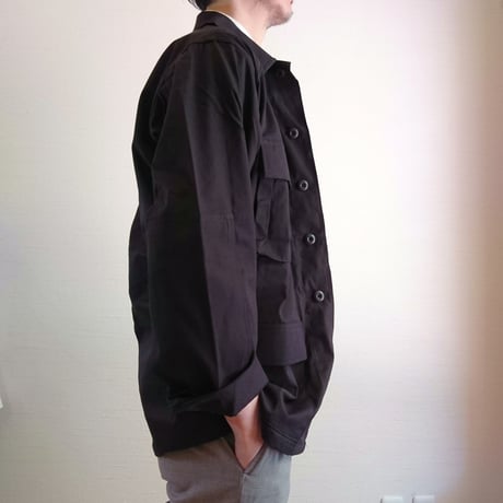 【US.Army BDU Jacket BLACK357 DeadStock】アメリカ軍 BDU ジャケット ブラック357 DeadStock