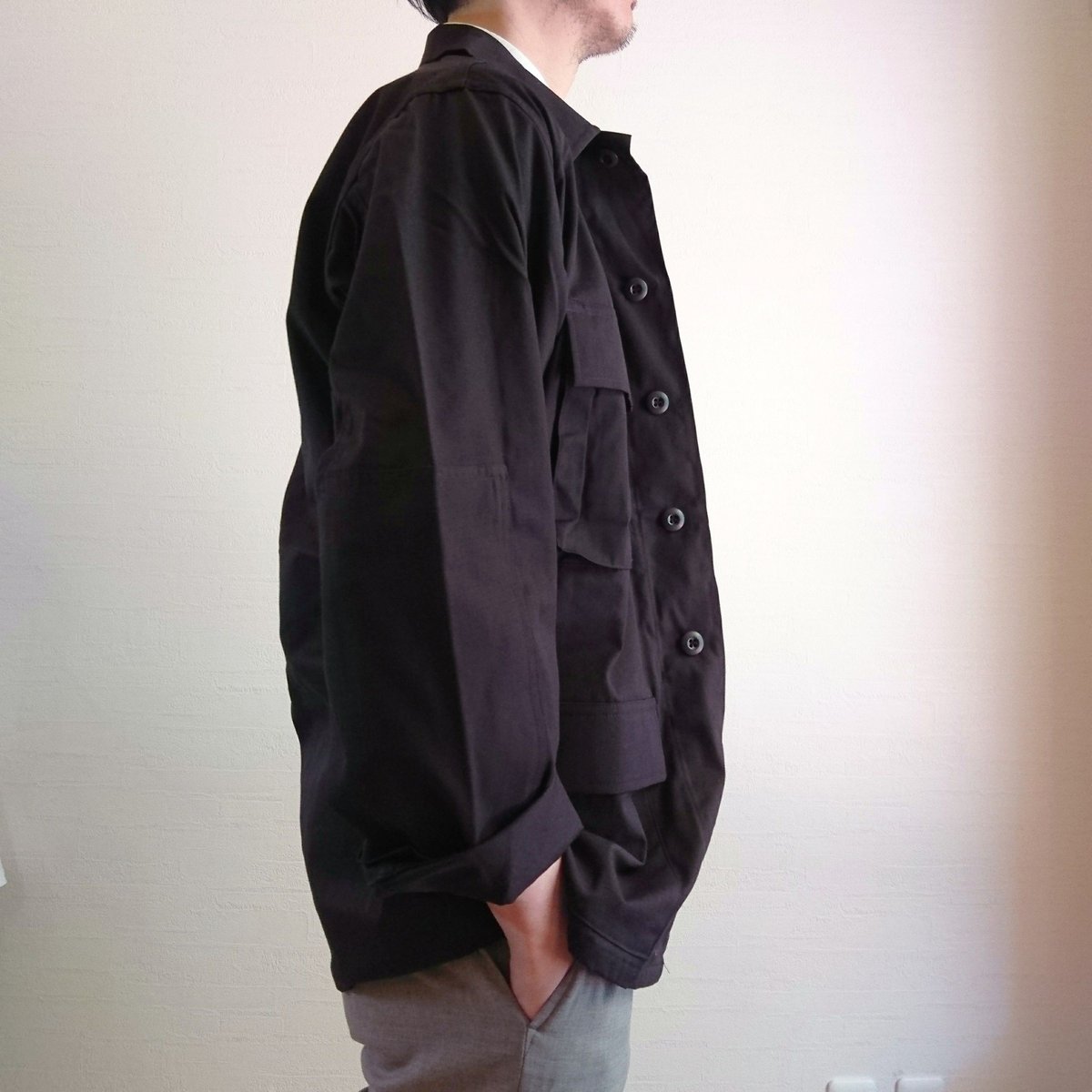 US.Army BDU Jacket BLACK357 DeadStock】アメリカ軍 BD US.Army BDU Jacket BLACK357 DeadStock】アメリカ軍 BD