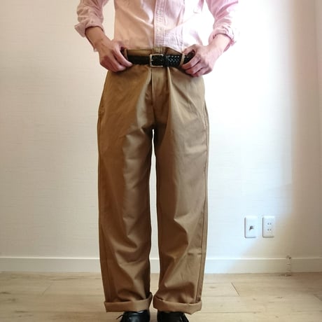 【Greece Army Chino pants DeadStock】ギリシャ軍  チノパンツ  DeadStock