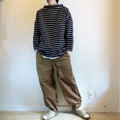 【ARMY TWILL/アーミーツイル】Light Herringbone Over Pants ライトヘリンボーン オーバーパンツ　ブラウン