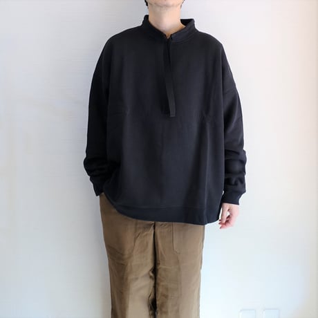 【TEXTIL NORTENHA/テキスタイル ノルテーナ】Turtle Sweat Shirts　タートルスウェットシャツ　ブラック