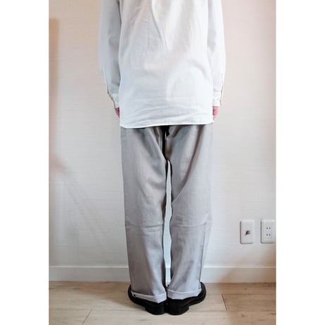 【HOLD FAST/ホールドファスト】Chef  Linen Trousers シェフ リネントラウザーズ　グレー