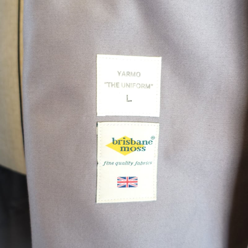 Yarmo/ヤーモ】 DUSTER COAT ダスターコート ライトグレー | GROWER