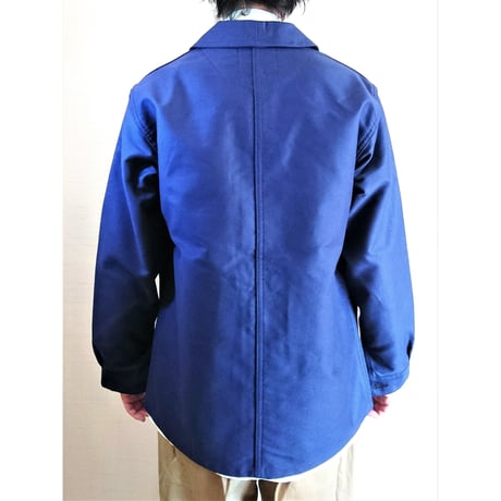 【Le Sans Pareil/ル サン パレイユ】コットンモールスキン トラディショナル カバーオール　ネイビー