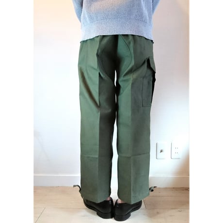 【Belgium Army M-88 Field Pants Remake Pocket DeadStock】ベルギー軍 M-88 フィールドパンツ リメイクポケット DeadStock