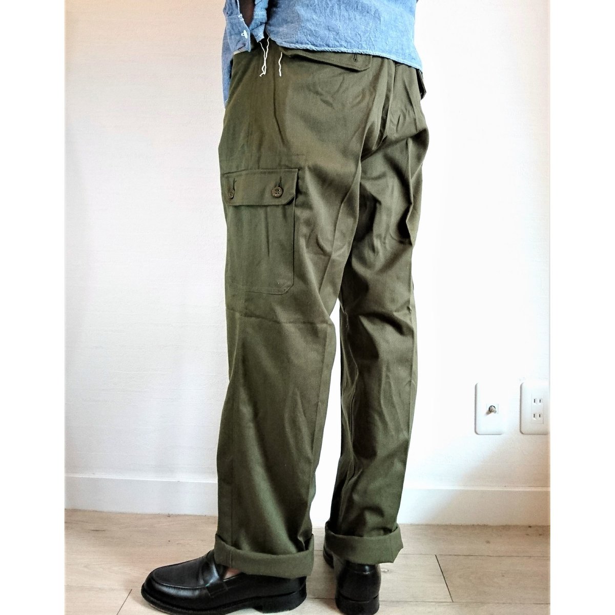 パンツ Czech Army M-85 Cargo Pants (2-50) Czech Army M-85 Cargo Pants DeadStock】チェコ軍 M-8