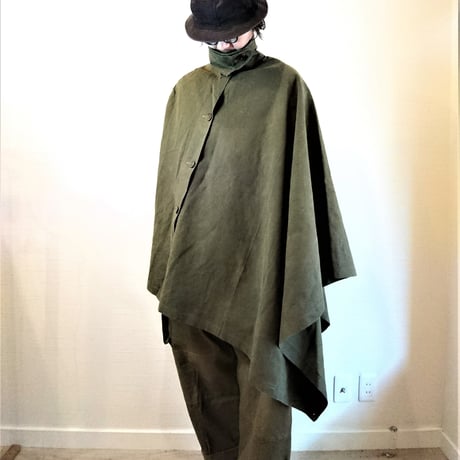 【Netherlands Army 50's Sniper Cape Used】オランダ軍 50's スナイパーマント Used