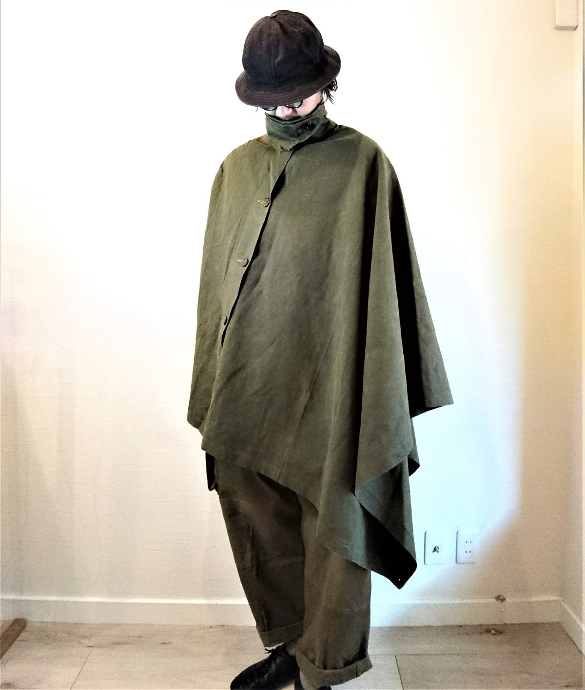 1957年製 オランダ軍 Dutch Army Poncho スナイパーポンチョ