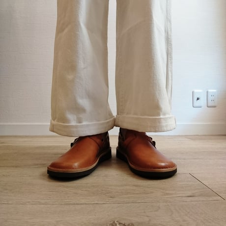 【Fracap/フラカップ】バケッタレザーシューズ　ブラウン