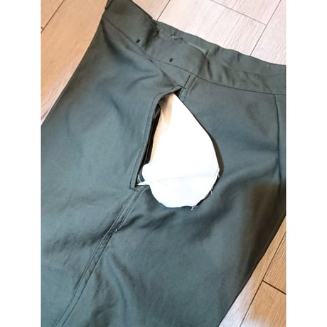 【Belgium Army M-88 Field Pants Remake Pocket DeadStock】ベルギー軍 M-88 フィールドパンツ リメイクポケット DeadStock