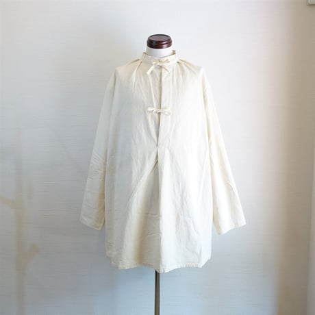 【ARMY TWILL/アーミーツイル】Cotton Slab Smock コットンスラブ スモック　オフホワイト