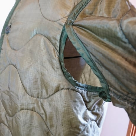 【US. Army M-65 Field Jacket Quilting Liner Used】アメリカ軍 M-65 フィールドジャケット キルティングライナー Used