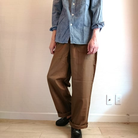 【Czech Army 80's Cook Pants DeadStock】チェコ軍 80's コックパンツ DeadStock
