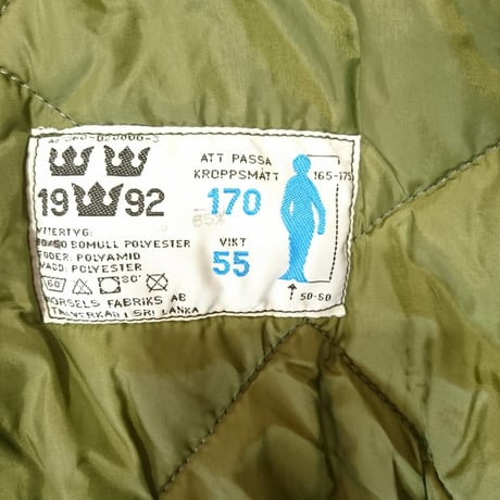 再入荷【Swedish Army 90´S M-90  used】スウェーデン軍 90´S M-90  used