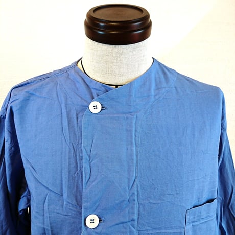 【US.Army 40's Hospital Shirts DeadStock】アメリカ軍 40's ホスピタルシャツDeadStock