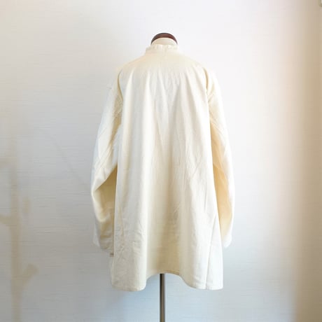 【ARMY TWILL/アーミーツイル】Cotton Slab Smock コットンスラブ スモック　オフホワイト