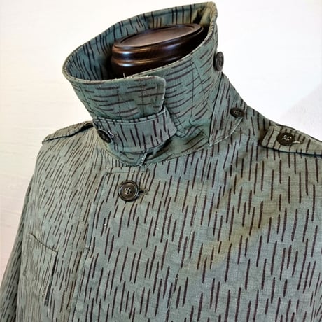 【Czech Army 60 's Rain Drop Camo Coat DeadStock】チェコ軍 60's レインドロップカモコート　DeadStock