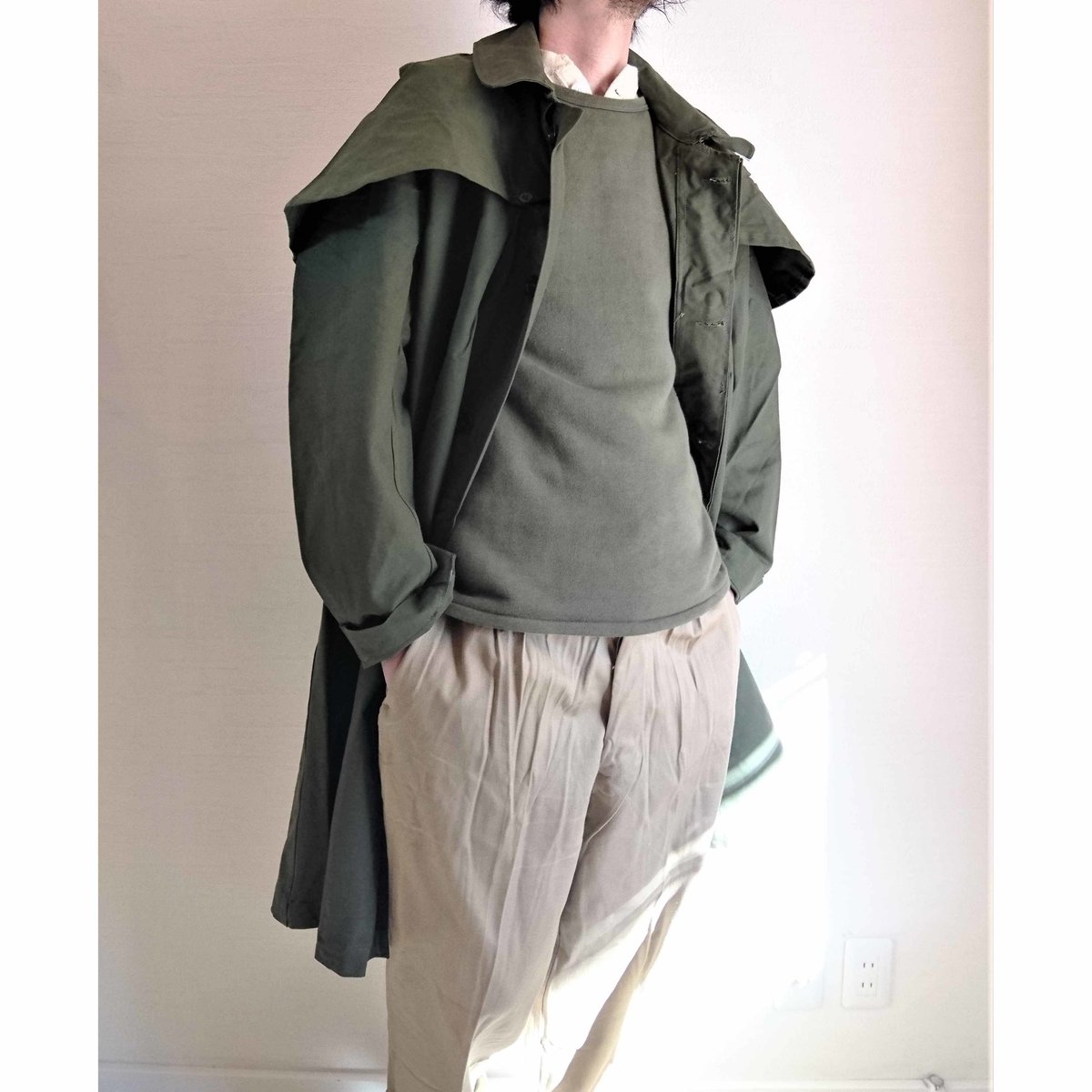 フランス軍  フレンチミリタリー フロックコート メンズ ミリタリーコート フランス軍 フロックコート [Dead Stock] - Fresh Service